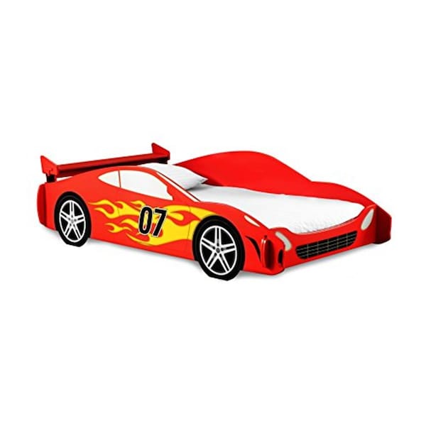 Legare Furniture Kids Furniture Race Car Twin Bed, Red LEGE-BDRF-290 - main